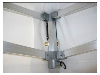 Abri de stand parapluie anti feu M2