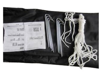 Abri de stand parapluie anti feu M2