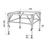 Podium modulable