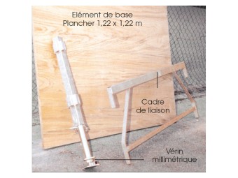 Podium modulable