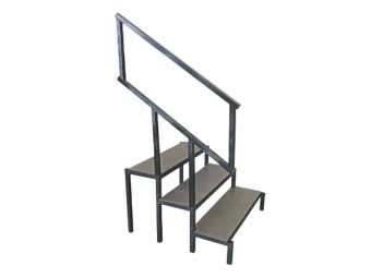 Escalier pour praticable ciseaux