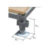 Plancher de bal modulaire