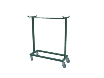 Chariot pour transport de grilles d'exposition