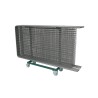 Chariot pour transport de grilles d'exposition
