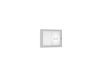 Vitrine pour affichage interieur Référence