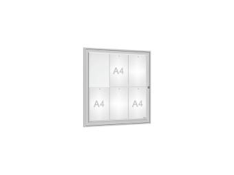 Vitrine pour affichage interieur Référence