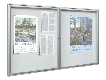 Vitrine pour affichage interieur Référence