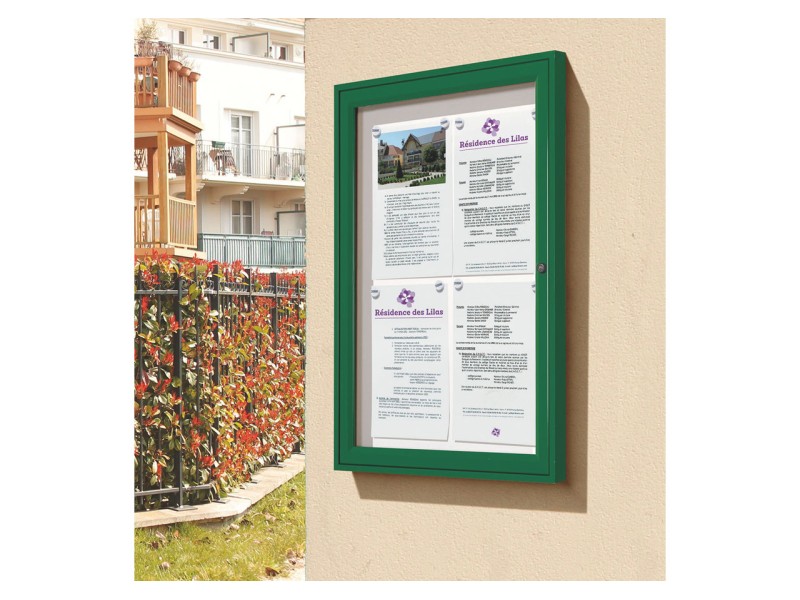 Vitrine pour affichage exterieur Tradition Vitrine pour affichage exterieur Tradition