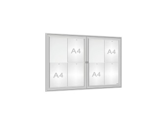 Vitrine pour affichage exterieur Tradition