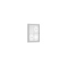 Vitrine pour affichage exterieur Classique simple battant