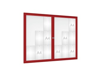 Vitrine pour affichage exterieur Tradition