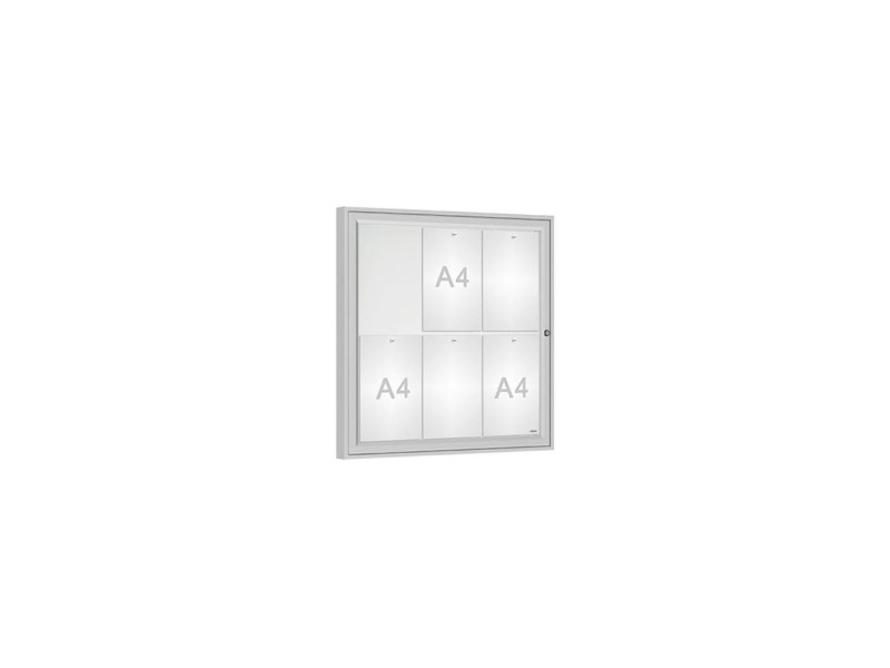 Vitrine pour affichage exterieur Classique simple battant Vitrine pour affichage exterieur Classique simple battant