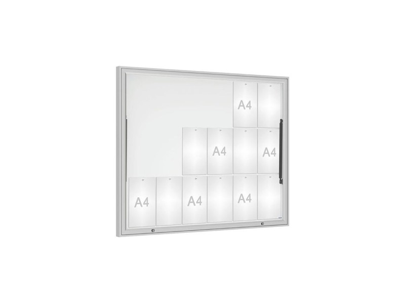 Vitrine pour affichage exterieur Classique simple battant Vitrine pour affichage exterieur Classique simple battant