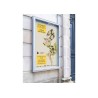 Vitrine pour affichage exterieur Classique simple battant