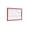 Vitrine pour affichage exterieur Classique simple battant