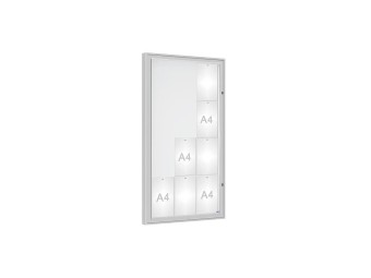 Vitrine d'affichage exterieur 1000 simple et double battants