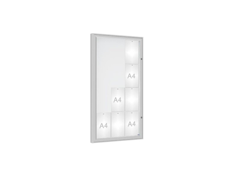 Vitrine d'affichage exterieur 1000 simple et double battants Vitrine d'affichage exterieur 1000 simple et double battants