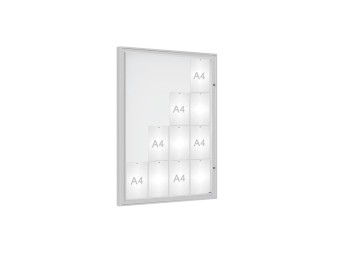 Vitrine d'affichage exterieur 1000 simple et double battants