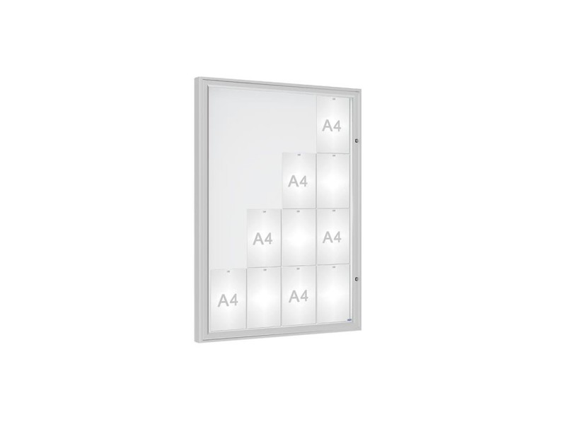 Vitrine d'affichage exterieur 1000 simple et double battants Vitrine d'affichage exterieur 1000 simple et double battants