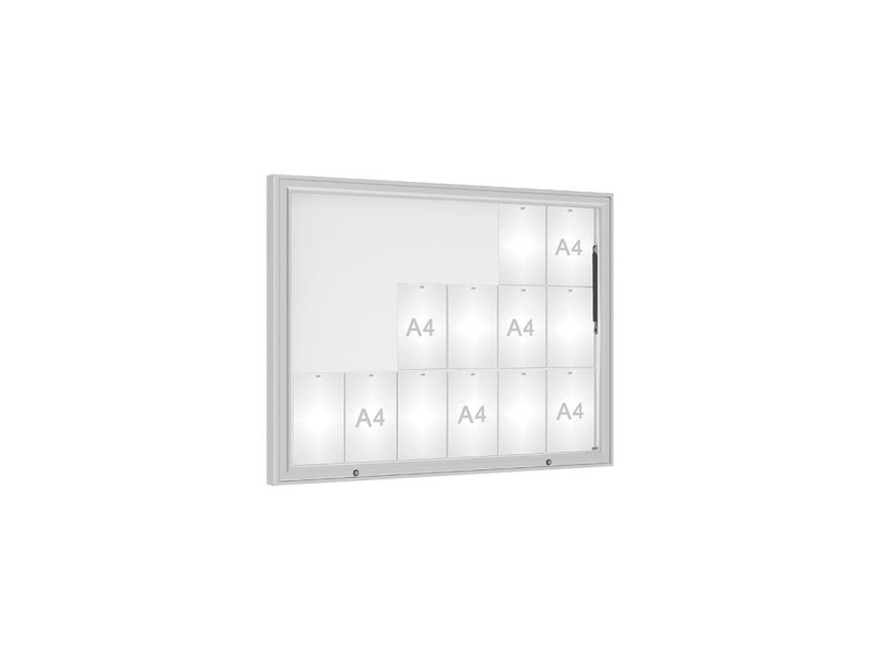 Vitrine d'affichage exterieur 1000 simple et double battants Vitrine d'affichage exterieur 1000 simple et double battants