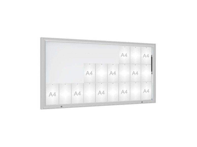 Vitrine d'affichage exterieur 1000 simple et double battants Vitrine d'affichage exterieur 1000 simple et double battants