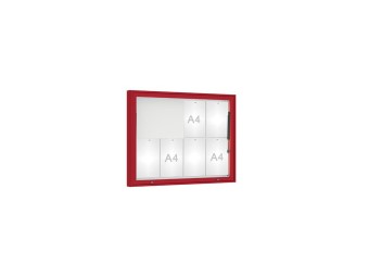Vitrine d'affichage exterieur 1000 simple et double battants