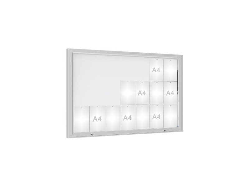Vitrine d'affichage exterieur 1000 simple et double battants Vitrine d'affichage exterieur 1000 simple et double battants