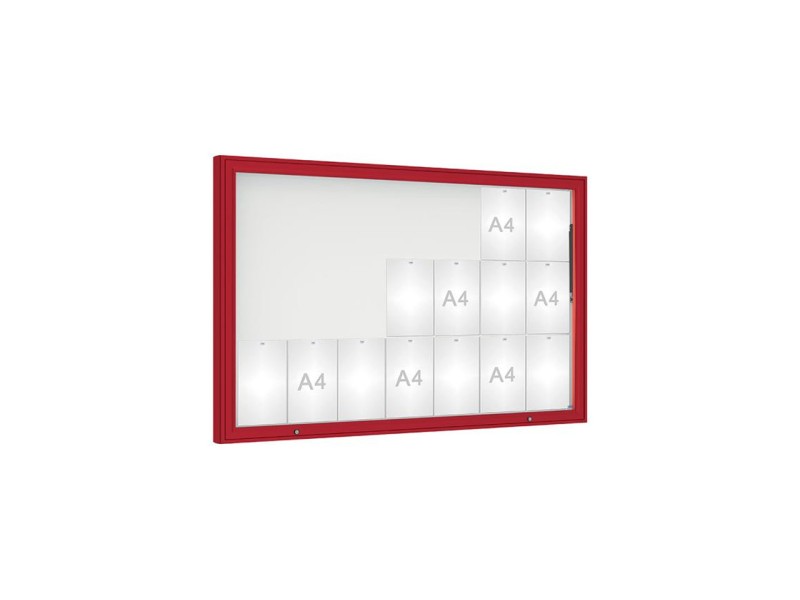 Vitrine d'affichage exterieur 1000 simple et double battants