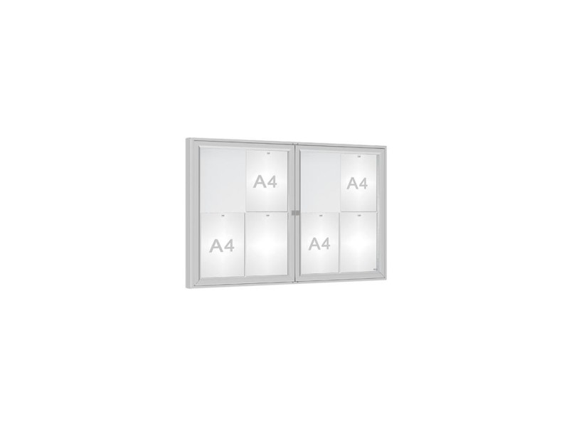 Vitrine d'affichage exterieur 1000 simple et double battants Vitrine d'affichage exterieur 1000 simple et double battants