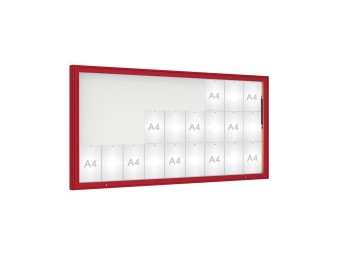 Vitrine d'affichage exterieur 1000 simple et double battants