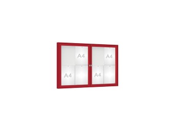 Vitrine d'affichage exterieur 1000 simple et double battants