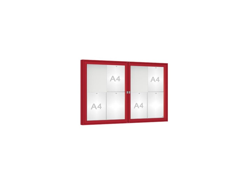 Vitrine d'affichage exterieur 1000 simple et double battants Vitrine d'affichage exterieur 1000 simple et double battants