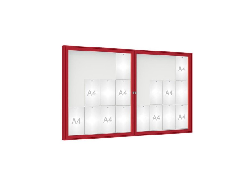 Vitrine d'affichage exterieur 1000 simple et double battants