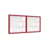 Vitrine d'affichage exterieur 1000 simple et double battants
