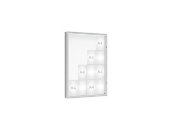 Vitrine pour exterieur 2000 simple battant