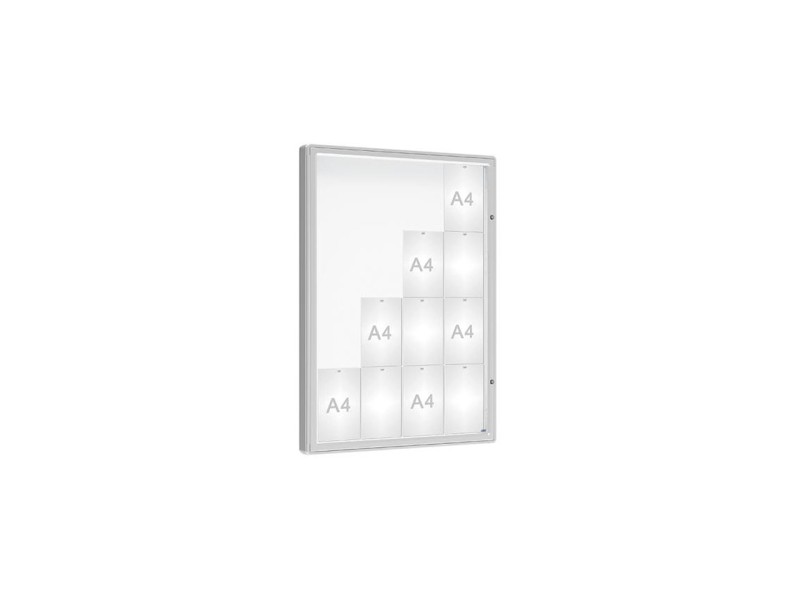 Vitrine pour exterieur 2000 simple battant Vitrine pour exterieur 2000 simple battant