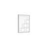 Vitrine pour exterieur 2000 simple battant