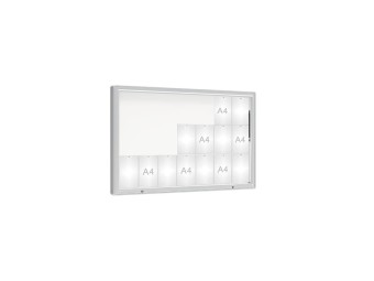 Vitrine pour exterieur 2000 simple battant