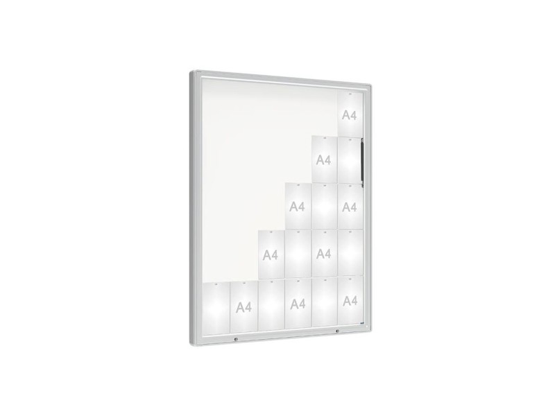 Vitrine pour exterieur 2000 simple battant Vitrine pour exterieur 2000 simple battant