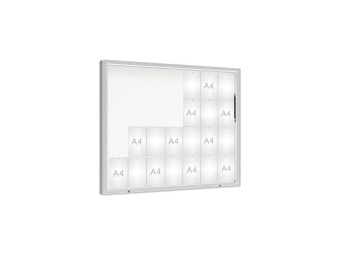 Vitrine pour exterieur 2000 simple battant