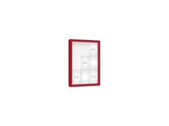 Vitrine pour exterieur 2000 simple battant