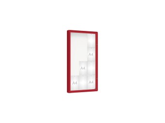 Vitrine pour exterieur 2000 simple battant