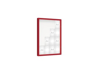 Vitrine pour exterieur 2000 simple battant