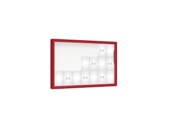 Vitrine pour exterieur 2000 simple battant