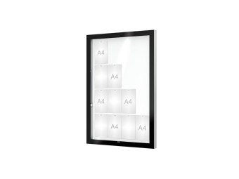 Vitrine exterieur Edge 80 mm