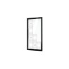 Vitrine exterieur Edge 80 mm