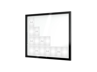 Vitrine exterieur Edge 80 mm