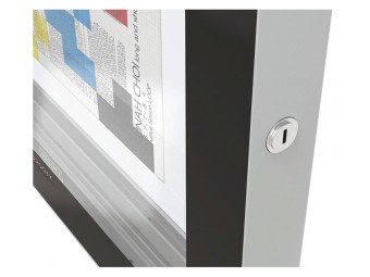 Vitrine exterieur Edge 80 mm