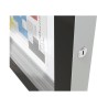 Vitrine exterieur Edge 80 mm