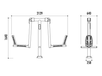 Module fitness Etirement des jambes